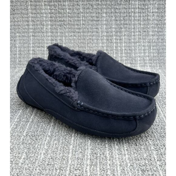 UGG Ascot Dark Gray Suede Slipper Ultra-Soft Lining Men\'s 6 / Women\'s 7 US NEW main image 5